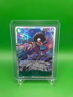 One Piece TCG English OP15-032 Brook SR Foil - Image 1