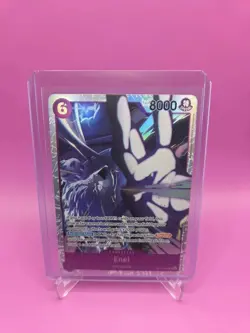 One Piece TCG English OP15-060 Enel SR Foil - Image 1