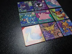 Pokemon GB Pocket Mini Card Non Holo x9 Gengar Mew Gyarados etc #5806 - Image 2