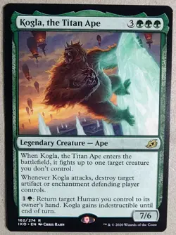 Kogla, the Titan Ape - Ikoria: Lair of Behemoths (IKO) - Regular Rare - NM - MTG - Image 1