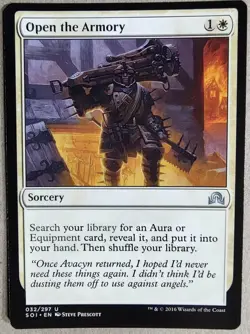 Open the Armory - Shadows Over Innistrad (SOI) - Uncommon Regular - NM - MTG - Image 1