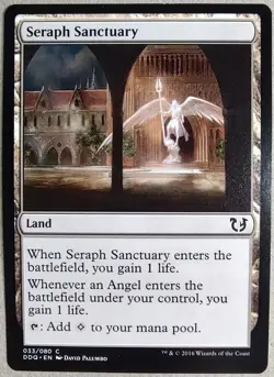 Seraph Sanctuary - DD Blessed v. Cursed (DDQ) - Regular - NM - MTG - Image 1