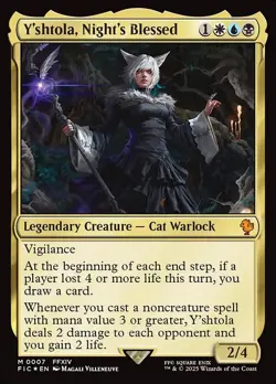 Y'shtola, Night's Blessed Foil - Final Fantasy Commander MTG-NM - Image 1