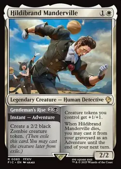 Hildibrand Manderville Regular - Final Fantasy Commander MTG-NM - Image 1