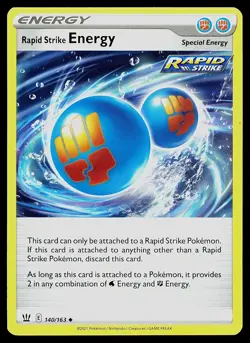 Pokemon SWSH05: Battle Styles 140/163 Rapid Strike Energy - Image 1