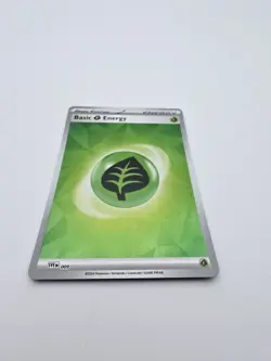 Pokemon Basic Grass Energy 009 Scarlet Violet Cracked Ice Holo MINT Pack Fresh - Image 2