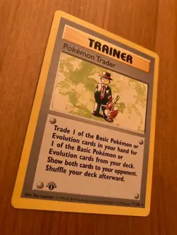 [LP] Pokemon Trader 077/102 Base Set (Shadowless) 1st Edition Regular - Image 2