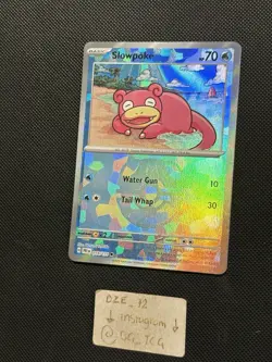 Pokemon Prismatic Evolutions - Slowpoke - 018/131 - MASTERBALL REVERSE - M/NM - Image 4