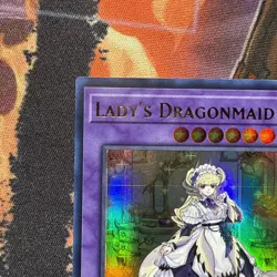 Yugioh! Lady's Dragonmaid BLMM-EN049 Ultra Rare 1st Edition - Image 2