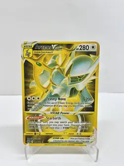 Arceus VSTAR HP280 Pokemon Metal Card-Collectible Gift Display. - Image 1