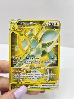 Arceus VSTAR HP280 Pokemon Metal Card-Collectible Gift Display. - Image 3