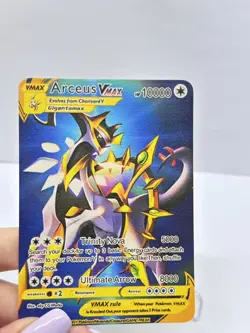 Arceus VMAX HP10000 Pokemon Metal Card-Collectible Gift Display. - Image 1