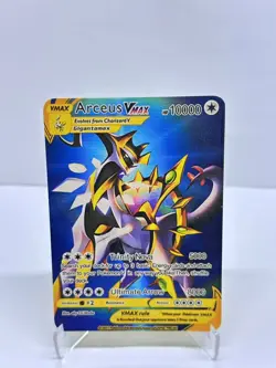Arceus VMAX HP10000 Pokemon Metal Card-Collectible Gift Display. - Image 4