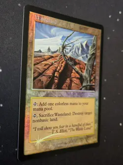 MTG English Wasteland LP/NM Foil Promos: Magic Player Rewards - Image 2