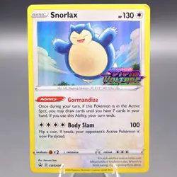 Snorlax (Prerelease Stamp) SWSH068 SWSH: Sword & Shield Promo Cards - Image 1