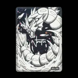 Noctis Altered Art Pokemon Card - Prerelease #1 - Gyarados Serialized Fan Art - Image 1
