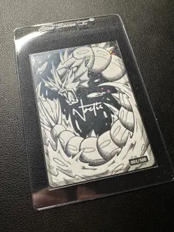 Noctis Altered Art Pokemon Card - Prerelease #1 - Gyarados Serialized Fan Art - Image 5