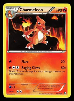 Charmeleon 19/149 Uncommon Boundaries Crossed Pokemon Card - Image 1