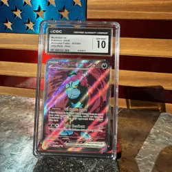 CGC 10 Munkidori EX 083/064 Ultra Rare Holo Shrouded Fable Pokemon Card - Image 1