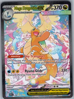 Mega Dragonite ex 290/217 SIR ME: Ascended Heroes - Pokemon Card - NM - Image 1