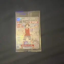Bandai Namco One Piece Card Game US Voyage Monkey D. Luffy Holo 5 Cards - Image 5
