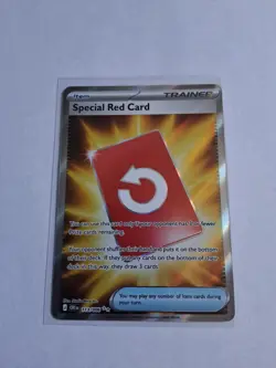 Special Red Card Holo Ultra Rare ME04: Chaos Rising 113/086 - Image 1