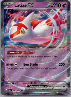 Latias ex Double Rare League & Championship Cards 076/191 NM - Image 1