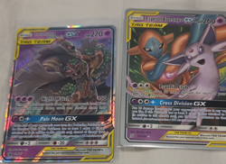 The Pokemon Company Pokemon TCG 2-Card Tag Team GX Lot Trevenant Espeon Holo - Image 1