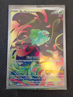 Bulbasaur - (Mega Evolution Stamped) 133/132 Miscellaneous Cards & Products Holo - Image 1
