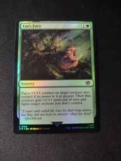 Ent's Fury NM/M* FOIL March Of The Machines ENGLISH 0164 mtg -UnltdCards - Image 1