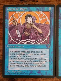 2x MTG ⭐Field of Dreams ITALIAN ⭐Legends NM ⭐10 Real HQ pics ⭐Vintage Magic x2 - Image 3