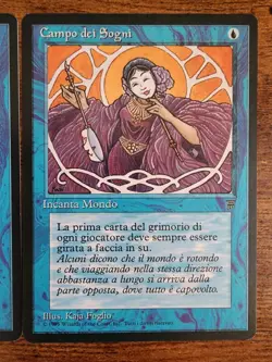 2x MTG ⭐Field of Dreams ITALIAN ⭐Legends NM ⭐10 Real HQ pics ⭐Vintage Magic x2 - Image 4