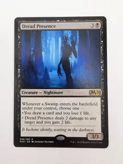 Dread Presence Core Set 2020 • Regular MTG - Image 1