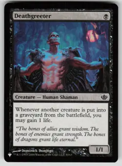 Deathgreeter Common The List Reprints 33/63 MTG Near Mint 2020 - Image 1