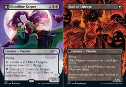 1x Bloodline Keeper // Lord of Lineage ~~ Borderless (1210) - Thick Stock NM-Min - Image 1