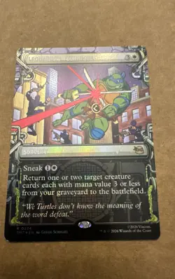 Leonardo's Technique (Showcase) Teenage Mutant Ninja Turtles Foil - Image 1
