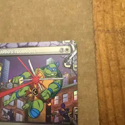 Leonardo's Technique (Showcase) Teenage Mutant Ninja Turtles Foil - Image 3