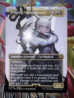 Y'shtola, Night's Blessed (Borderless) Final Fantasy Regular (M 0207) Magic MTG - Image 1