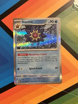 Starmie Reverse Holo NM 121/165 Scarlet & Violet 151 Pokemon Card NM - Image 1