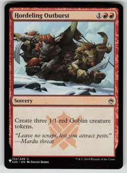 Hordeling Outburst Common The List Reprints 134/249 MTG Near Mint 2020 - Image 1