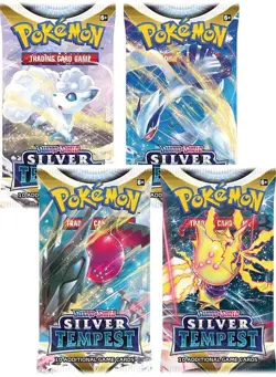 Pokemon TCG: Sword & Shield Silver Tempest Booster Pack - 10 Cards 820650850912 - Image 1