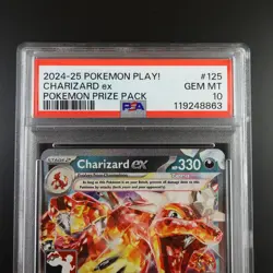 PSA 10 Charizard ex 125/197 Play! Prize Pack Graded Pokemon Card - Image 2