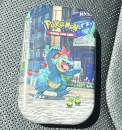 The Pokemon Company Int'l Pokemon TCG Lumiose City Mini Tin Feraligatr 40ct - Image 1