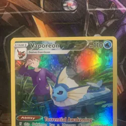 Pokemon Vaporeon TG02/TG30 Brilliant Stars Trainer Gallery NM/M - Image 2