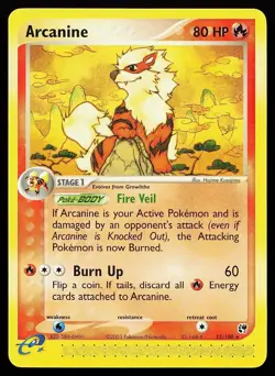 Arcanine 15/100 Rare Sandstorm Pokemon Card - Image 1