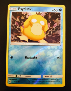 Pokemon TCG Psyduck Hidden Fates Reverse Holo #11/68 ENG 2019 NM - Image 1