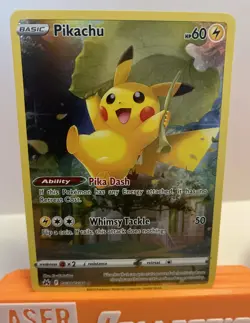 Pikachu Full Art Ultra Rare Holo GG30/GG70 Crown Zenith GG ENG 2023 - Image 1