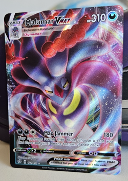Pokemon Malamar VMAX 122/192 SWSH Rebel Clash Holo Ultra Rare Near Mint NM - Image 1