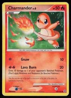 CHARMANDER 82/132 COMMON SECRET WONDERS POKEMON HP - Image 1