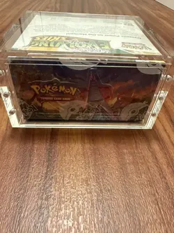 Pokemon TCG SWSH Evolving Skies Booster Box Factory SEALED w/Acrylic Case - Image 5